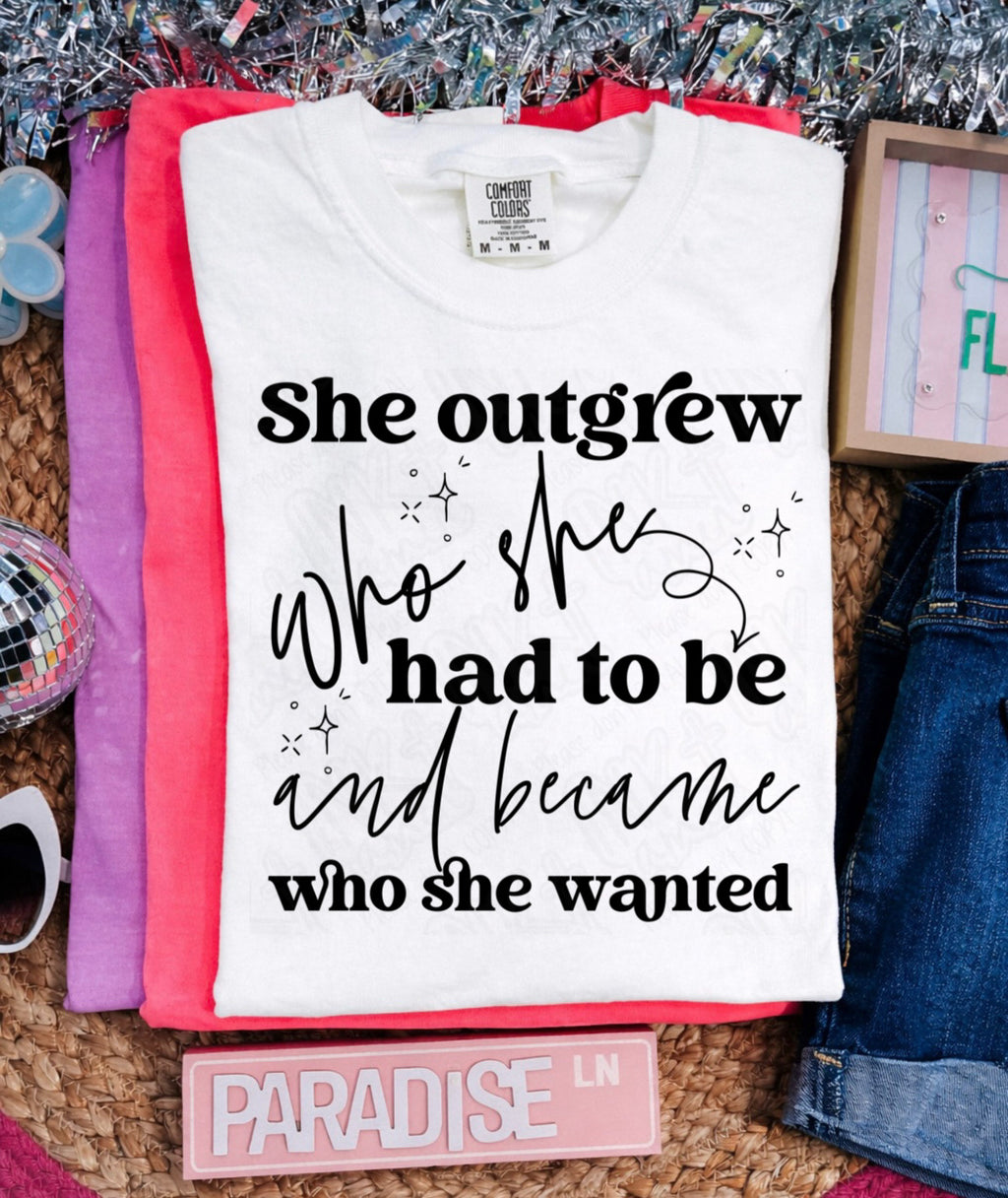 She Outgrew Who She Was Supposed to Be