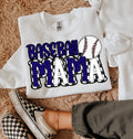 Baseball Mama Navy