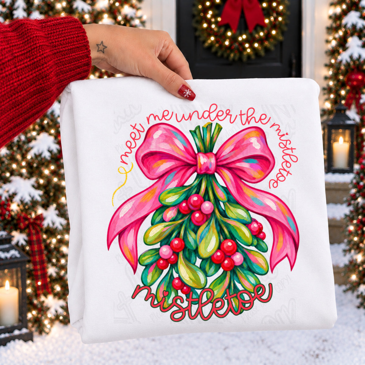 Meet me under the mistletoe