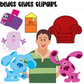 Blue Dog Clipart