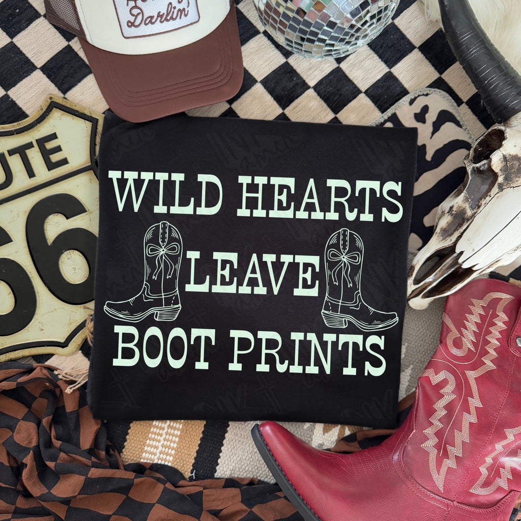 Wild Hearts Leave Boot Prints