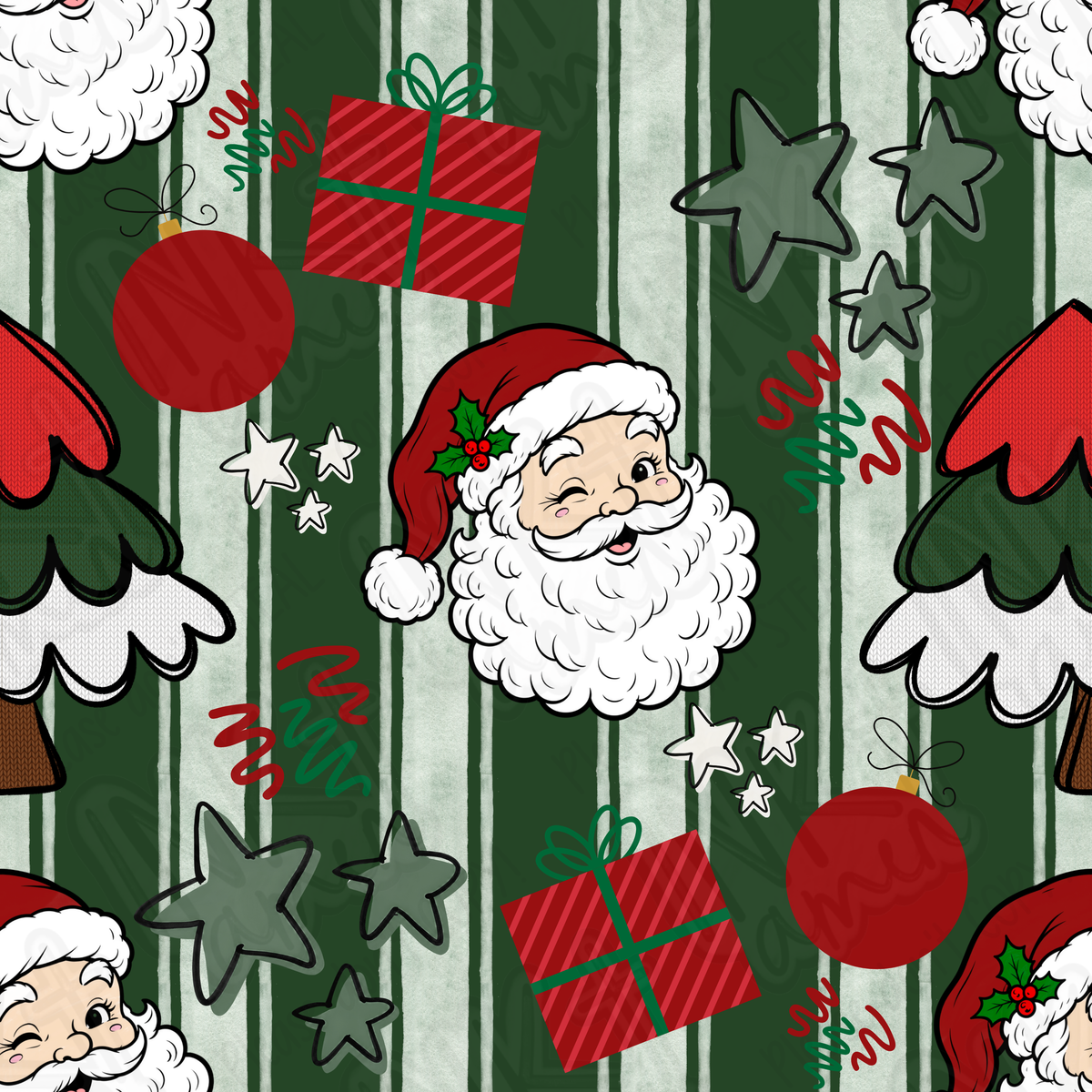 Santa’s List Seamless