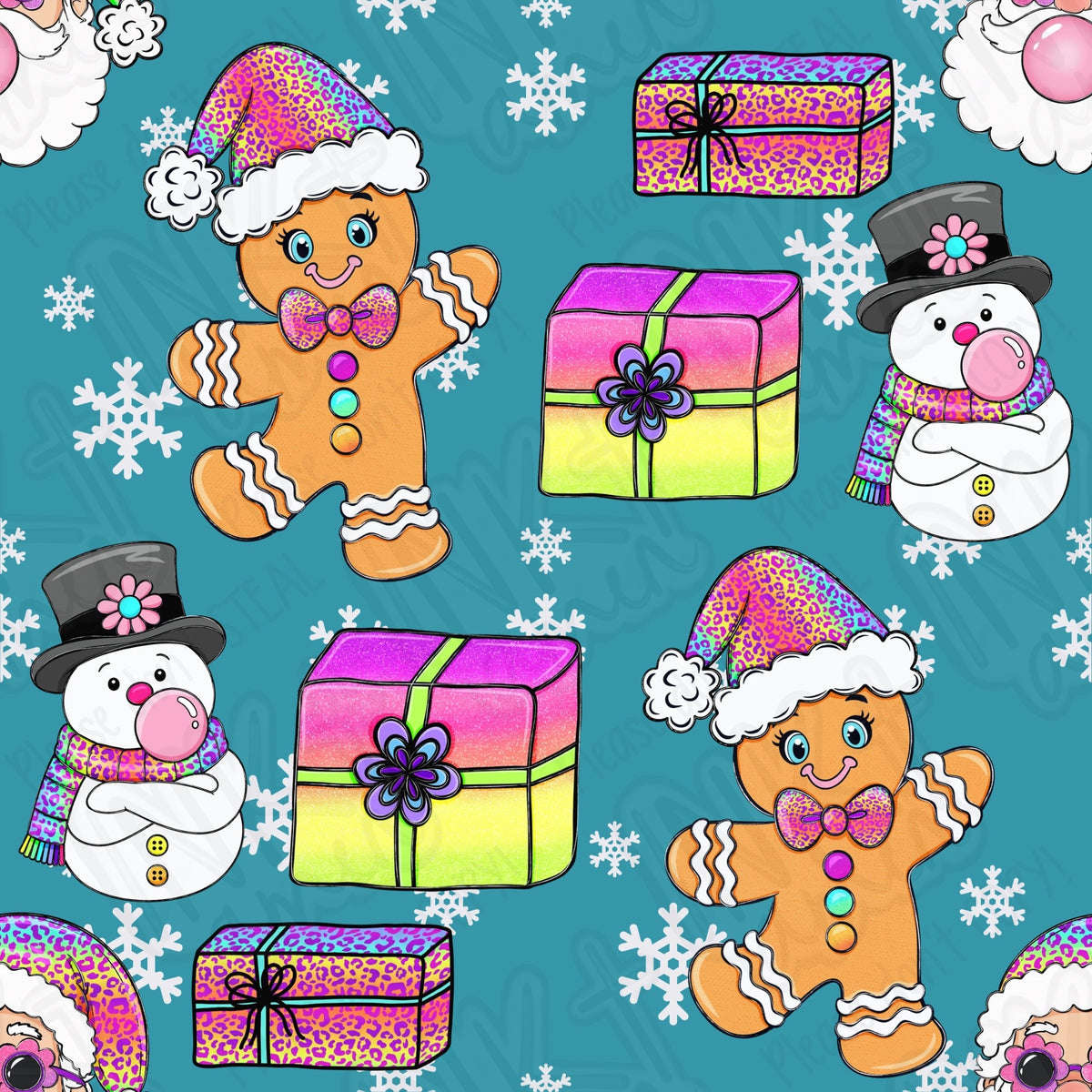 Christmas Sass Seamless