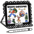 Groovy Christmas Clipart