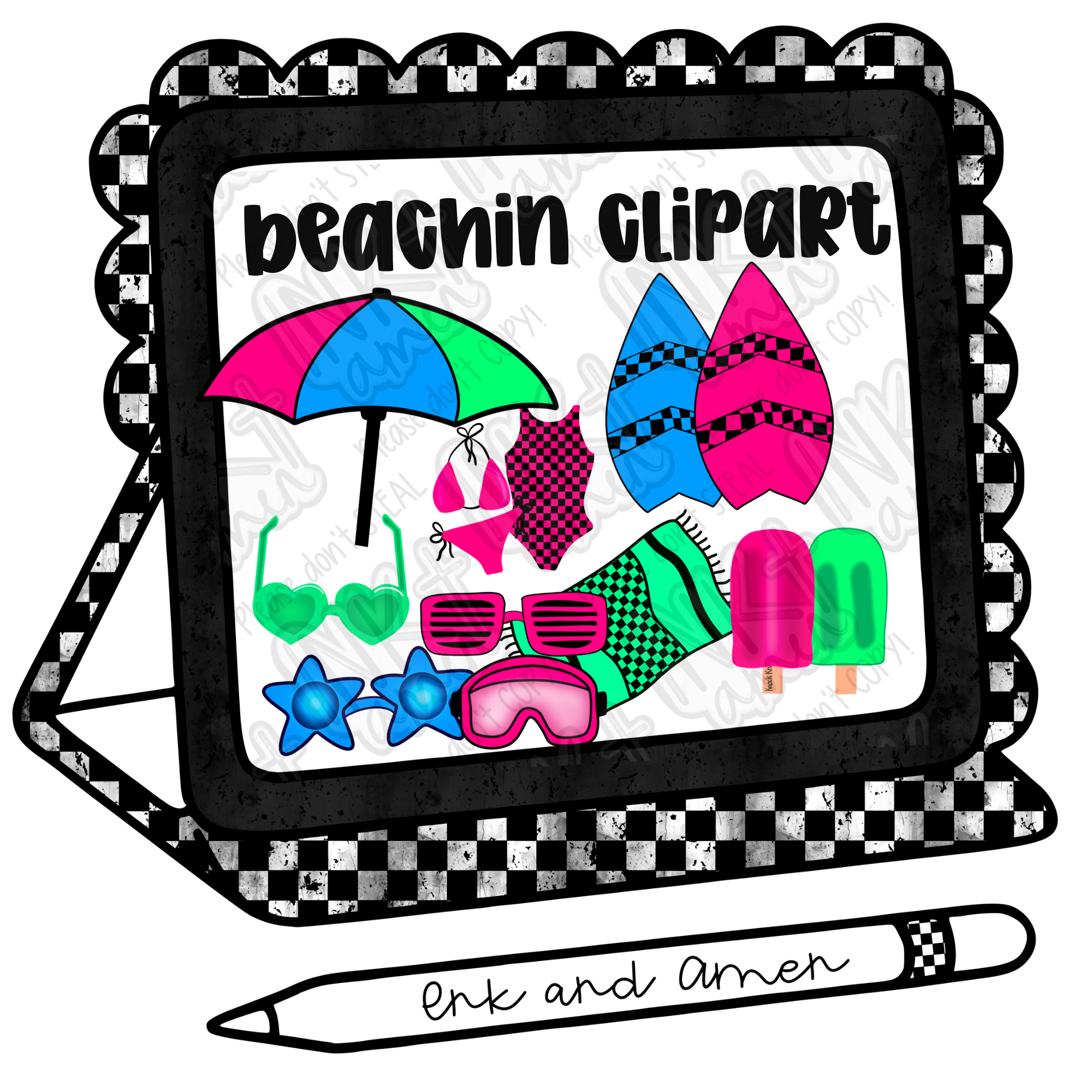 Beachin Clipart