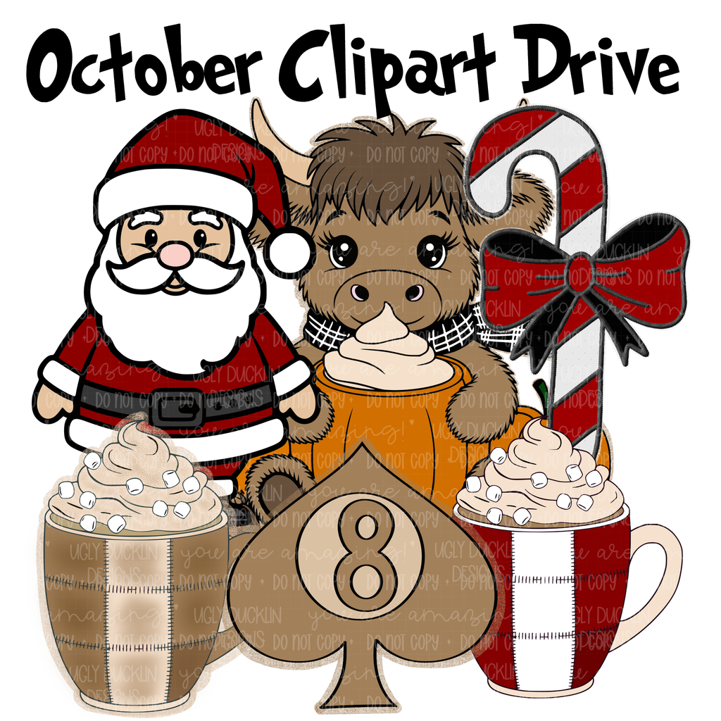 October Clipart Drive