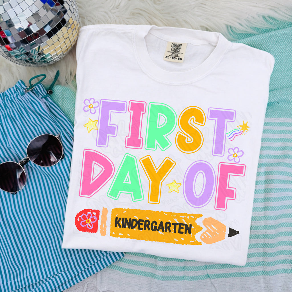 Editable Canva First Day Of School