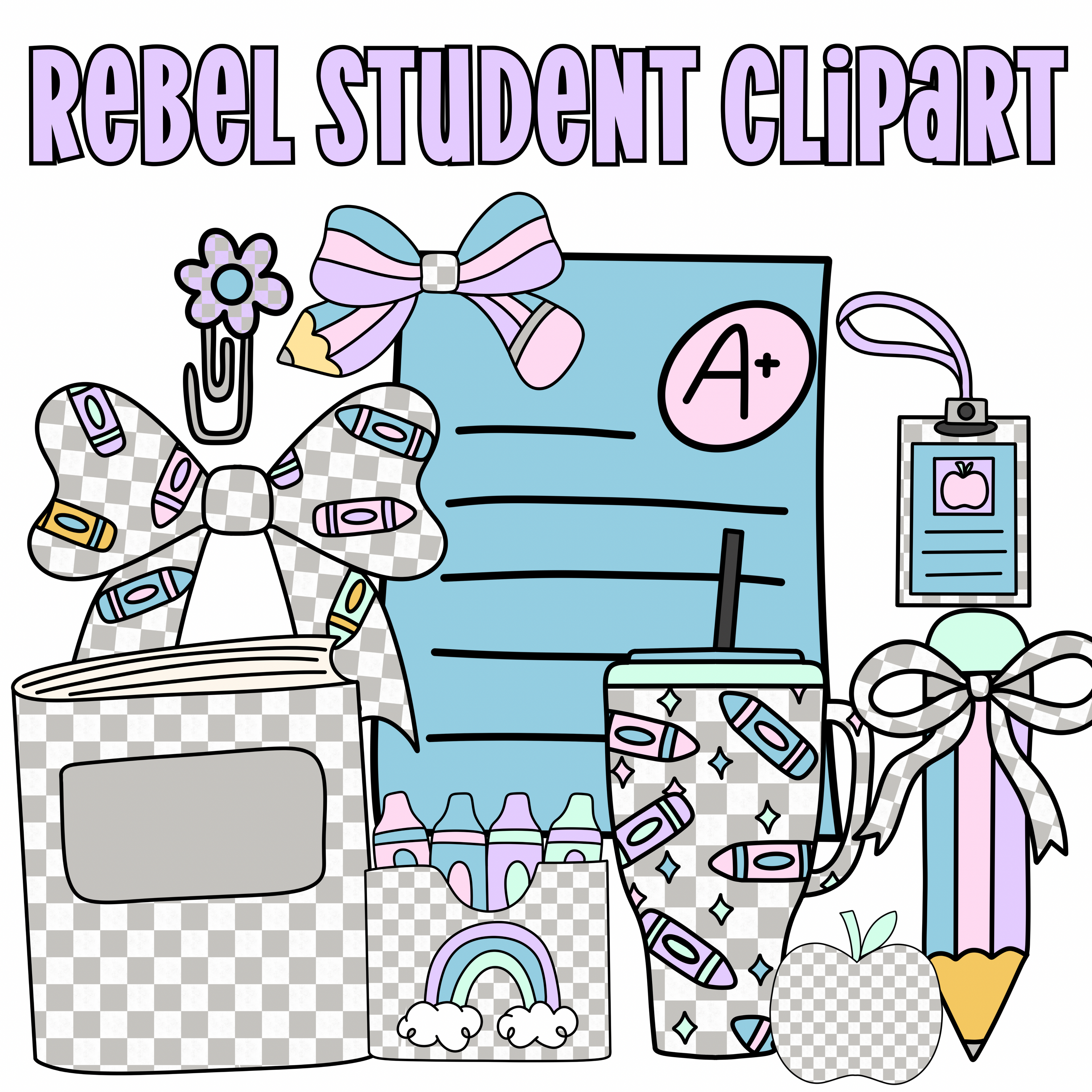 Rebel Student Clipart