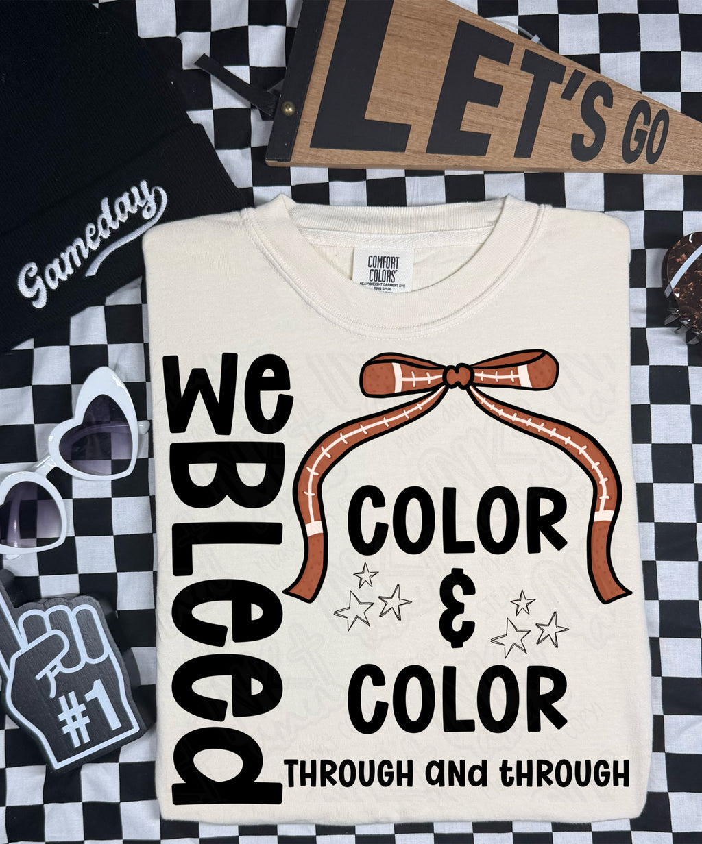 We Bleed Canva Template