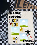 Senior Polaroid Canva Template