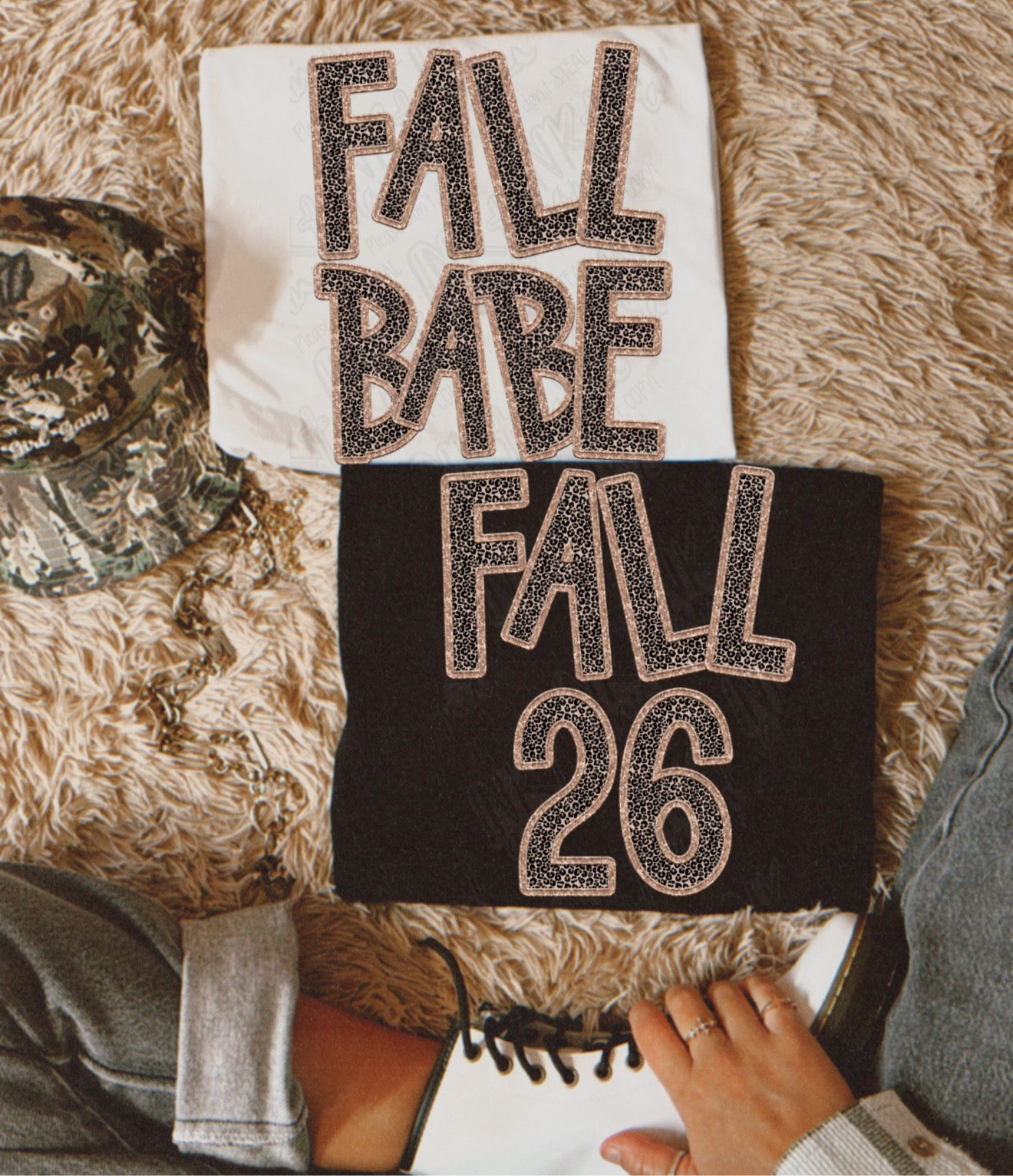 EXCLUSIVE FALL BABE FRONT AND BACK