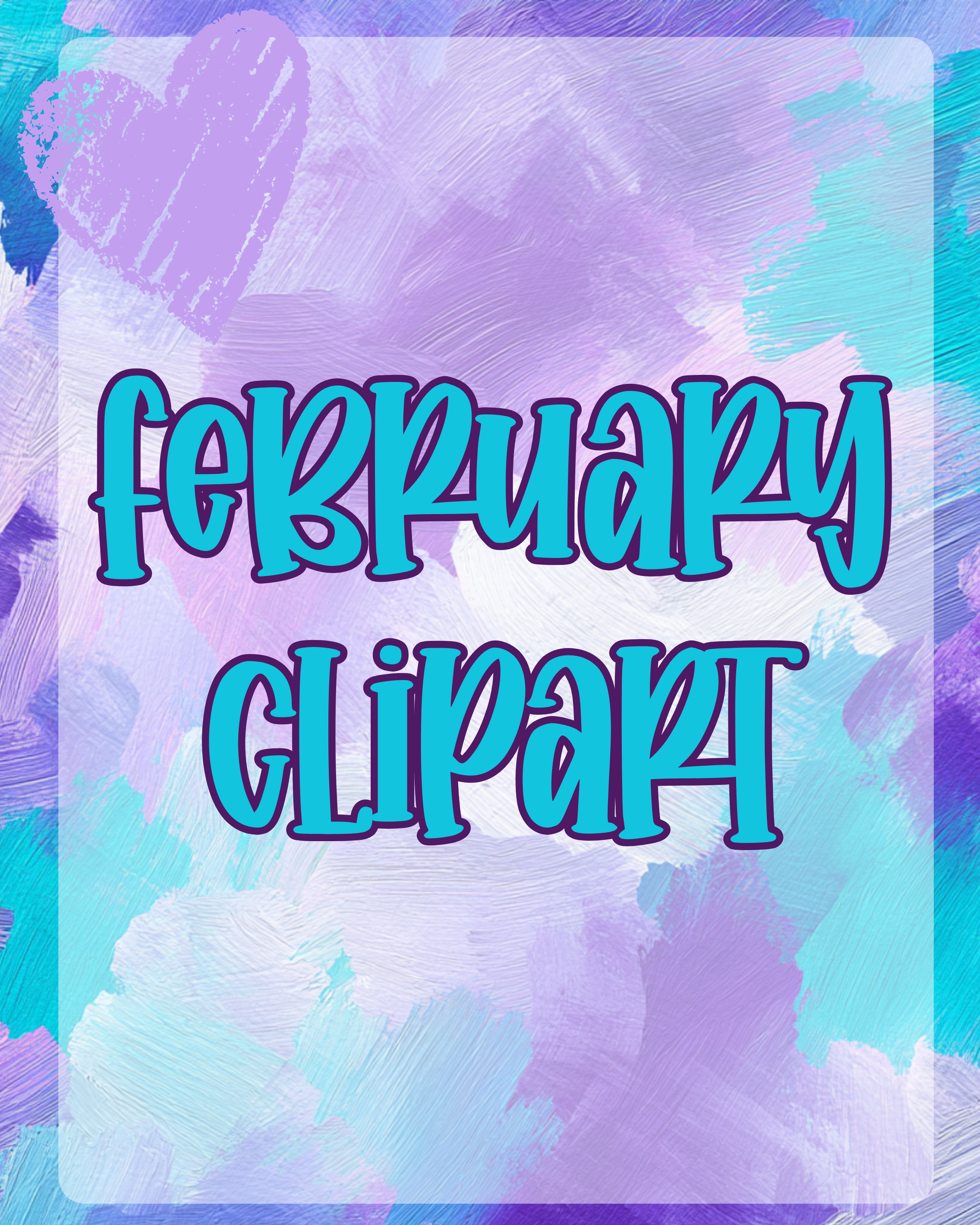 February 2026 Clipart