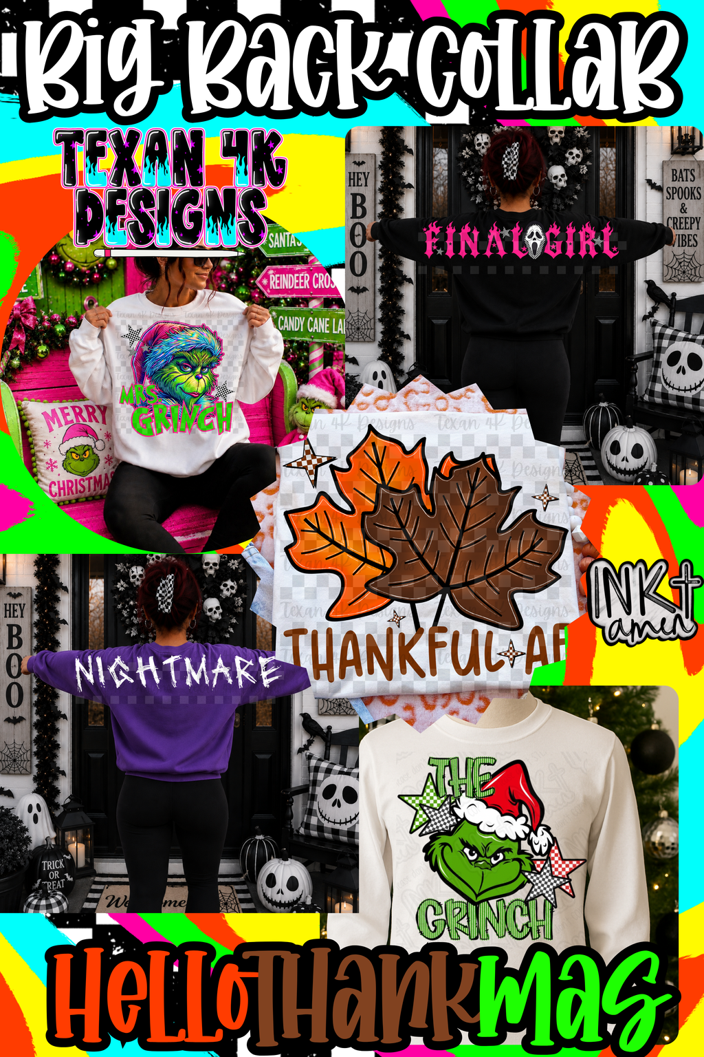 Hallothankmas Big Back Collab