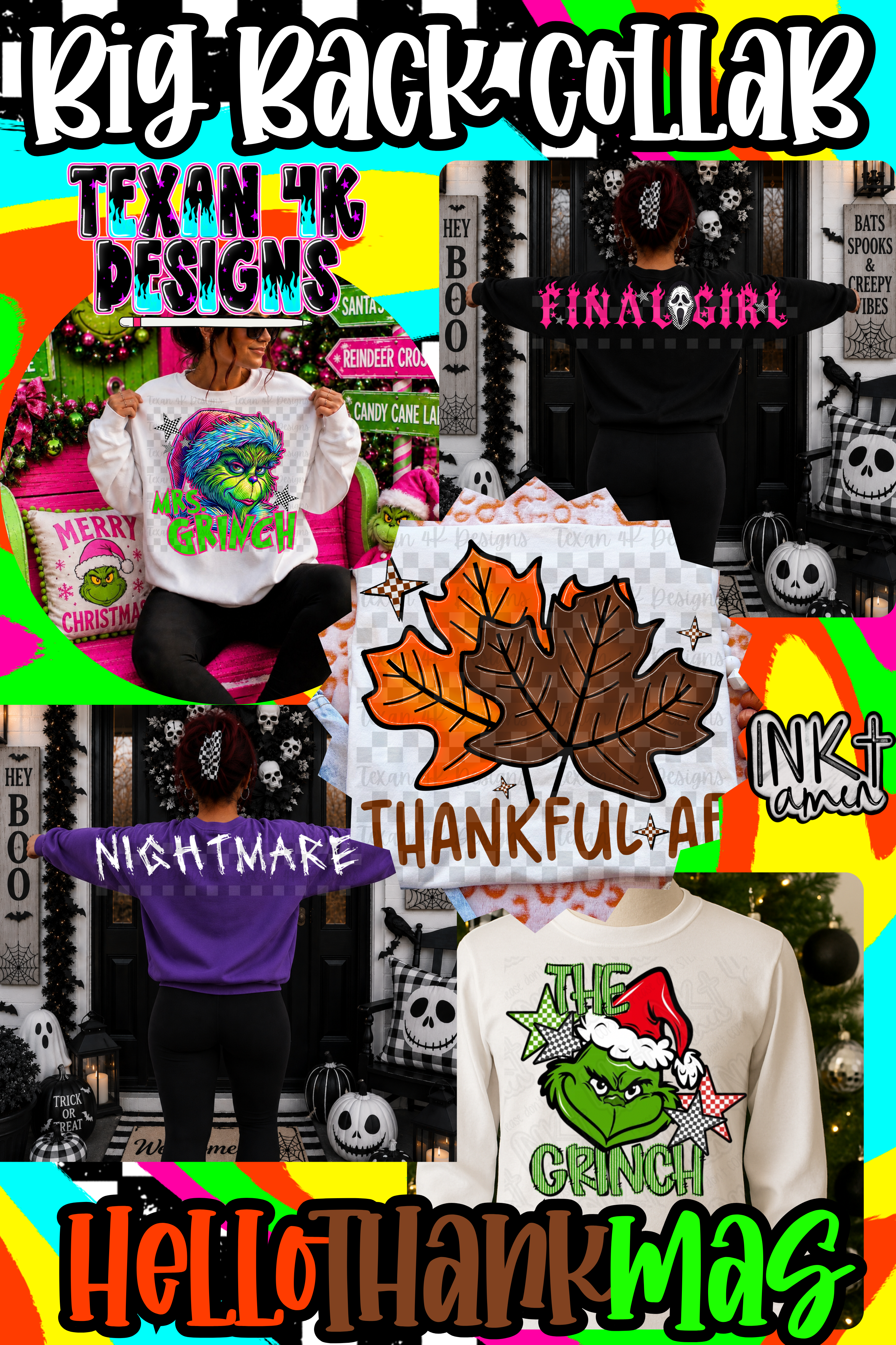 Hallothankmas Big Back Collab