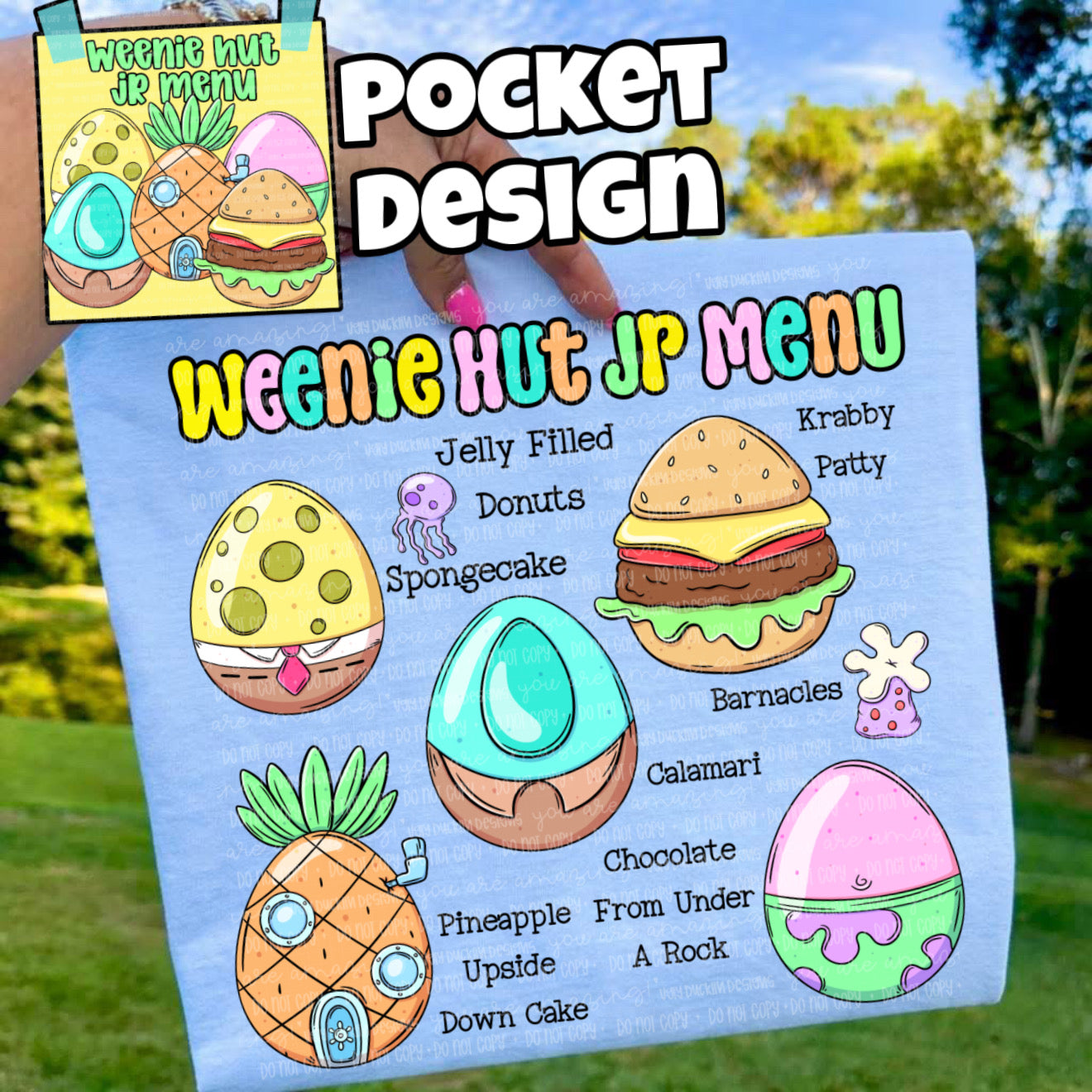 Weenie hut jr menu