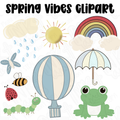 Spring Vibes Clipart
