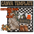 Hunting Name Plate