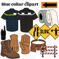 Blue Collar Clipart
