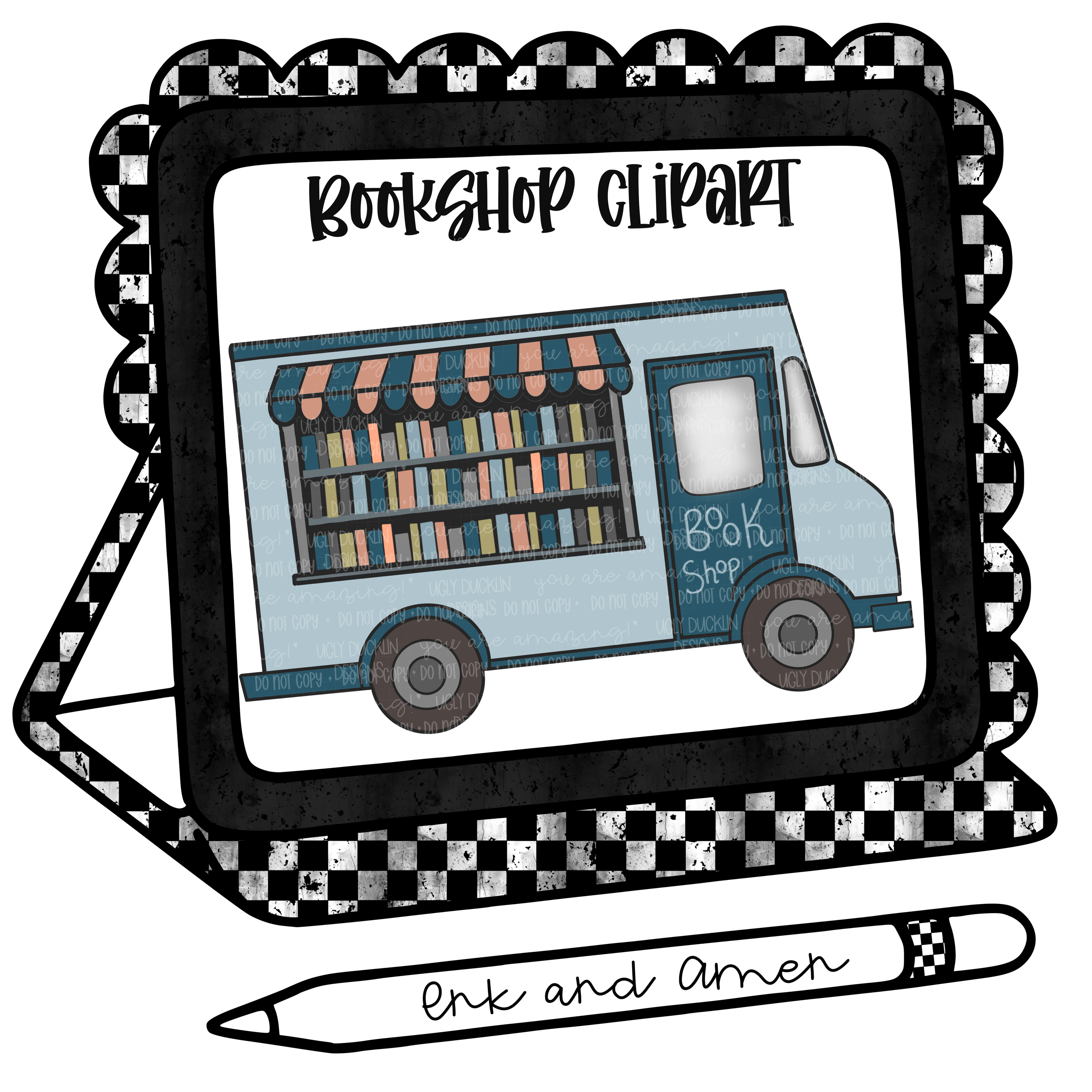 Bookshop Clipart