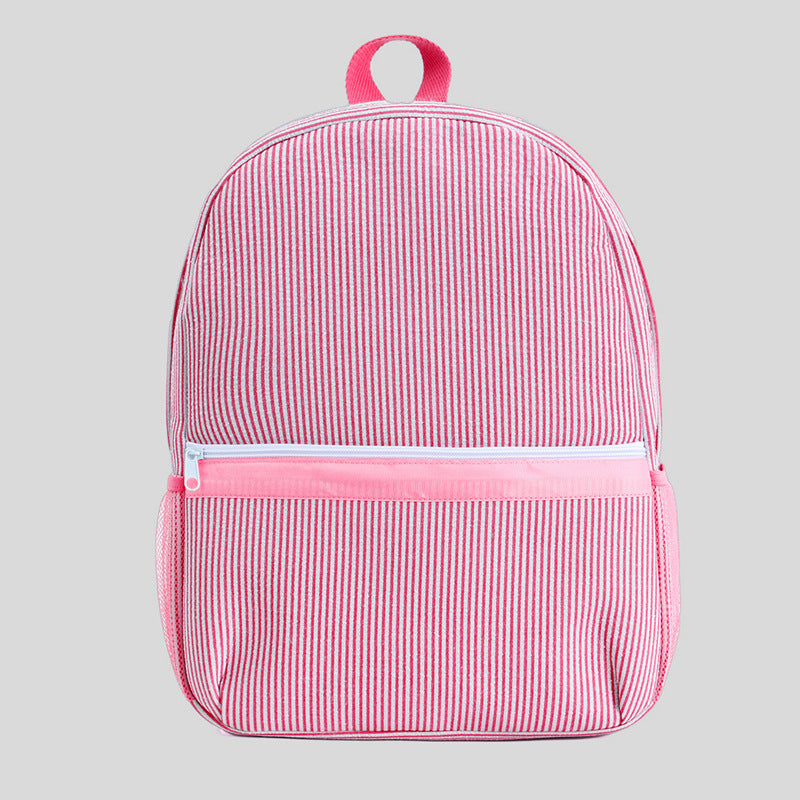 PREORDER: Custom Seersucker Backpack RERUN 7.13.26