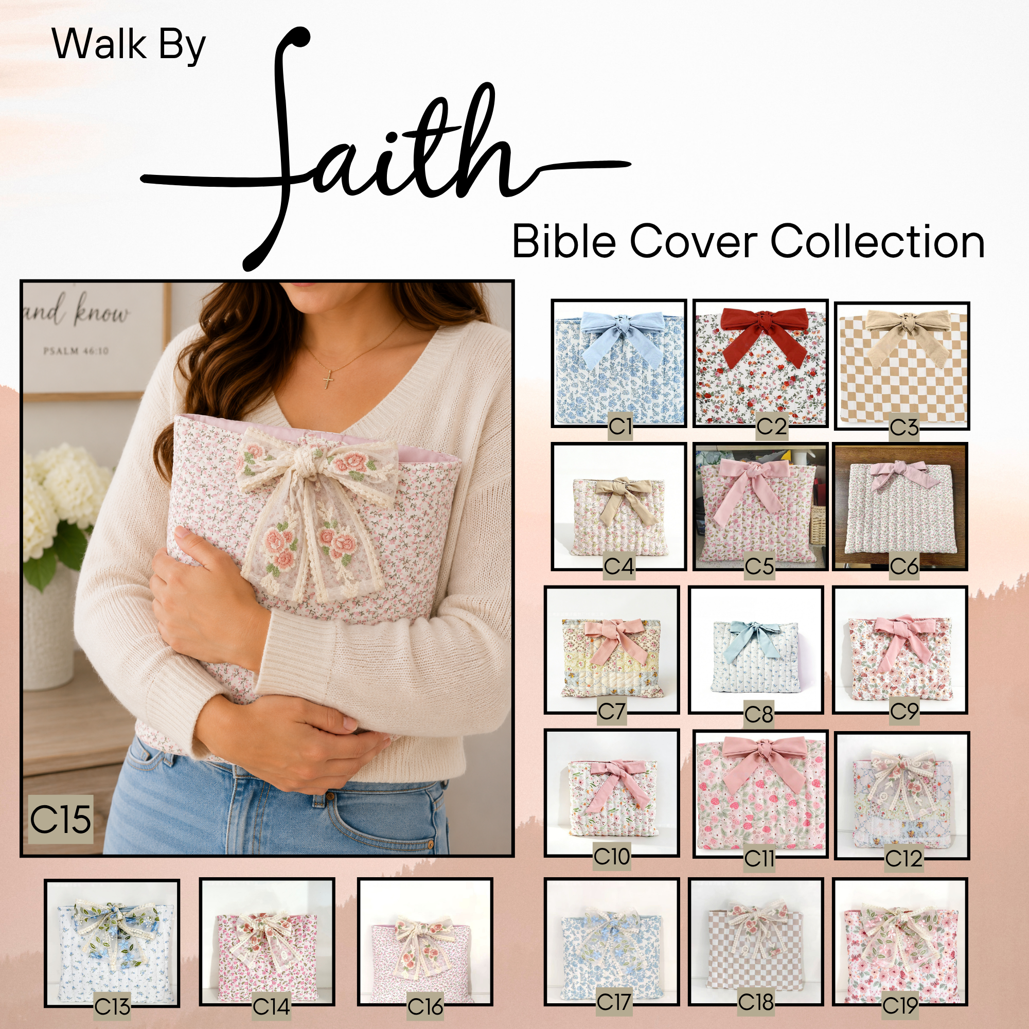 PREORDER: Walk By Faith Bible Cover Collection 7.6.26 osym
