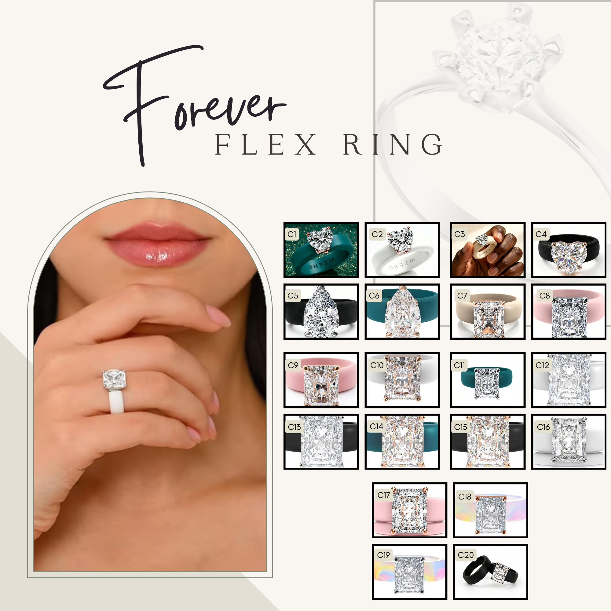 PREORDER: Forever Flex Ring 7.6.26 osym