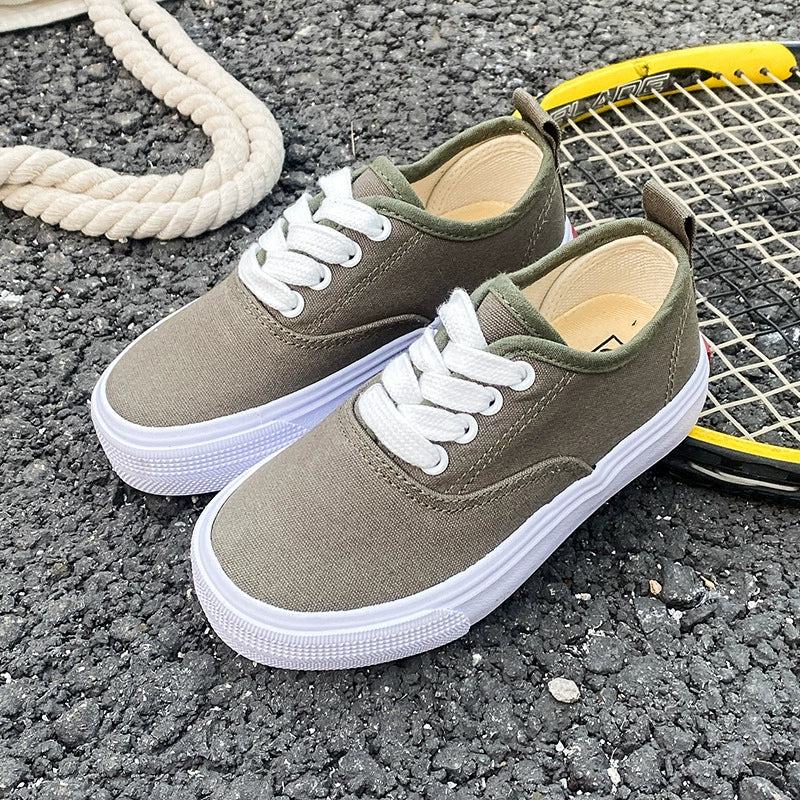 PREORDER: Kid's Canvas Lace-up Shoes  RERUN 7.20.26 osym