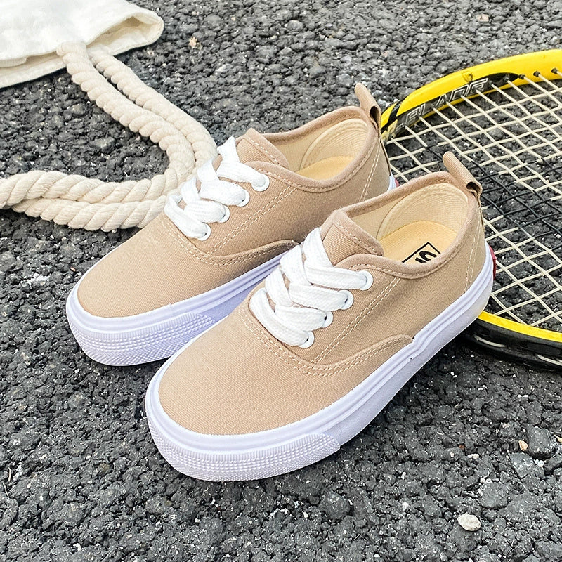 PREORDER: Kid's Canvas Lace-up Shoes  RERUN 7.20.26 osym