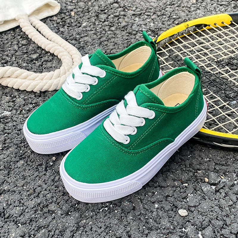 PREORDER: Kid's Canvas Lace-up Shoes  RERUN 7.20.26 osym
