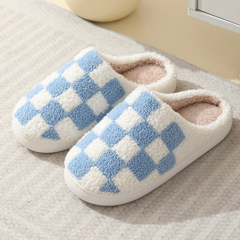 PREORDER: Checkered Cozy Slippers 8.24.26 OSYM