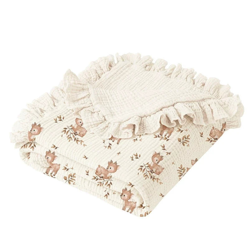 PREORDER: The Heirloom Ruffle Blanket 8.24.26 OSYM
