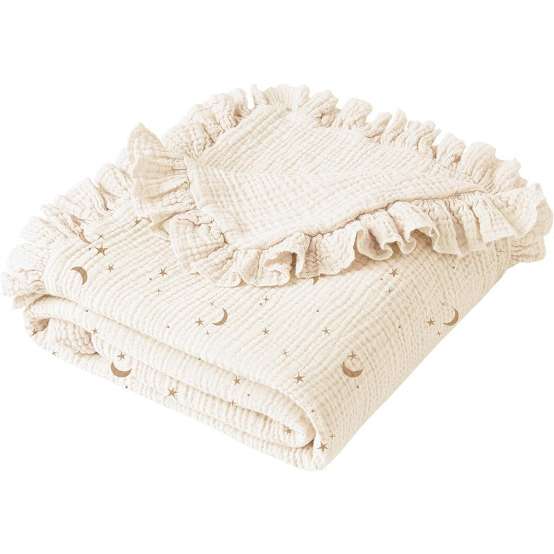 PREORDER: The Heirloom Ruffle Blanket 8.24.26 OSYM