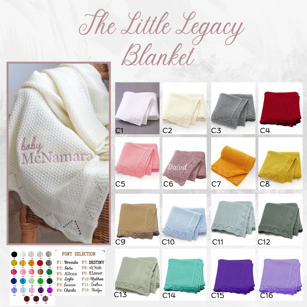 PREORDER: The Little Legacy Blanket 6.8.26