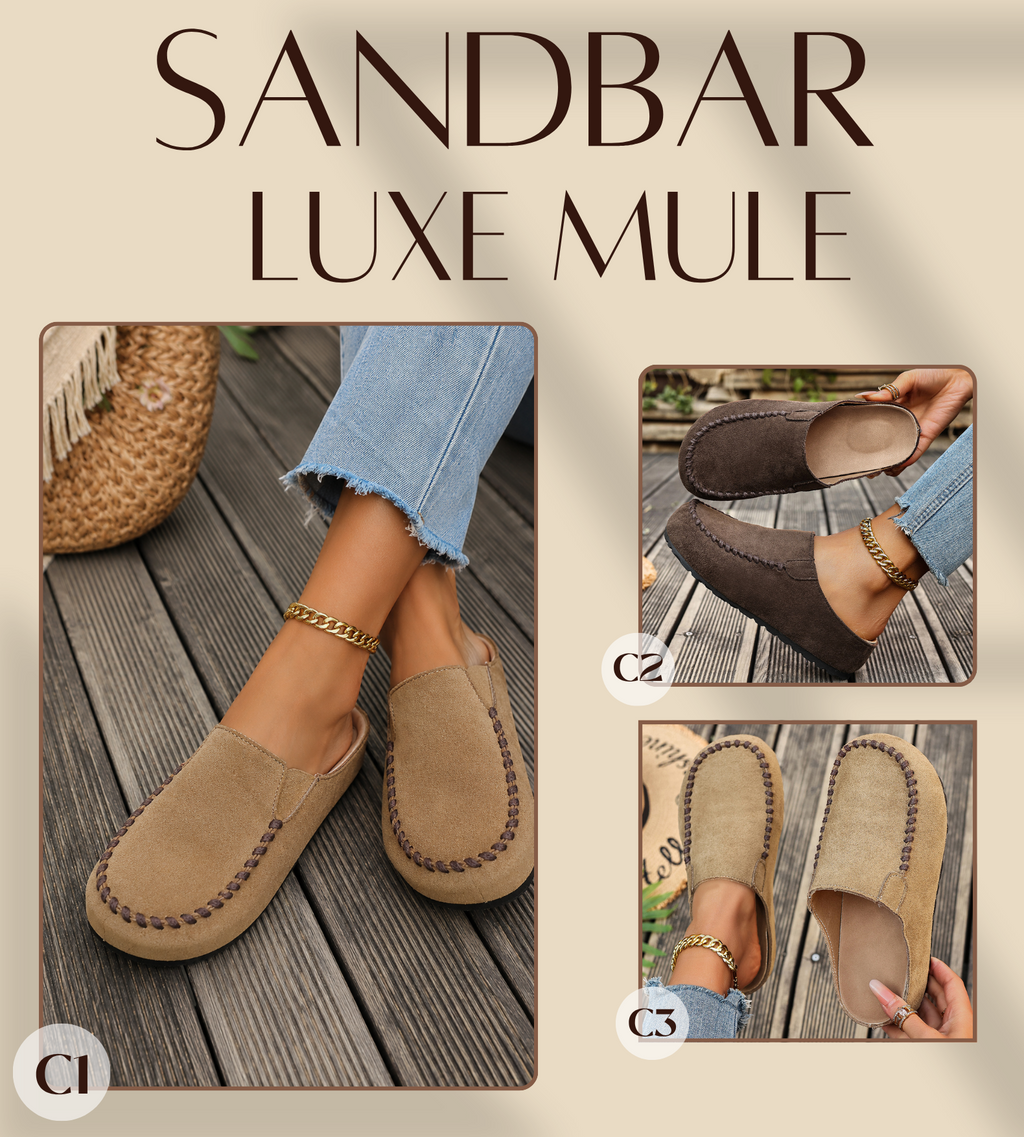 PREORDER: The Sandbar Luxe Mule RERUN 8.3.26 OSYM