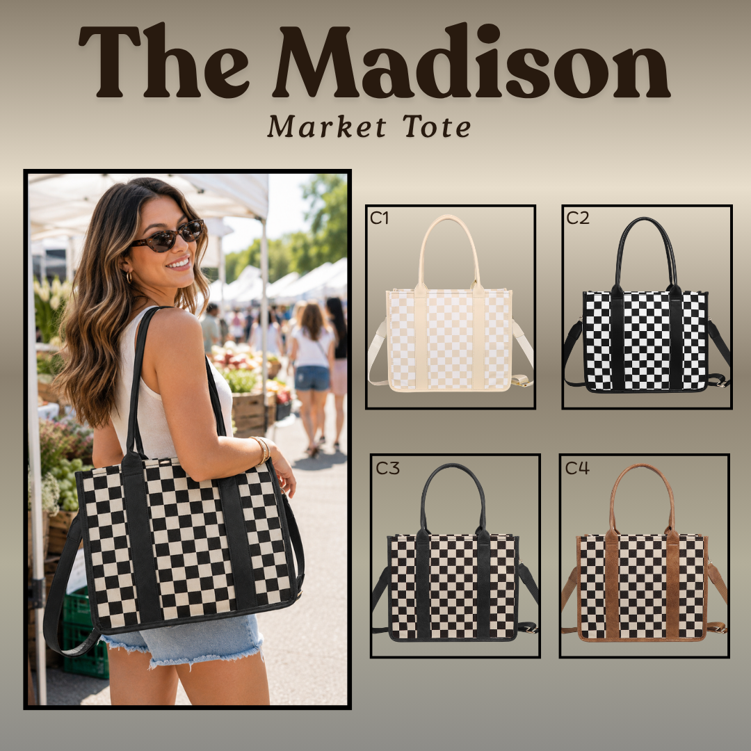 PREORDER: The Madison Market Tote 6.8.26