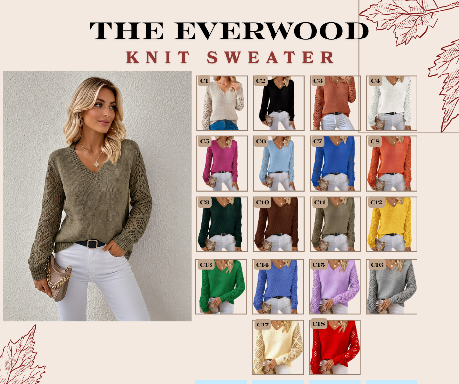 PREORDER: The Everwood Knit Sweater 8.3.26 OSYM