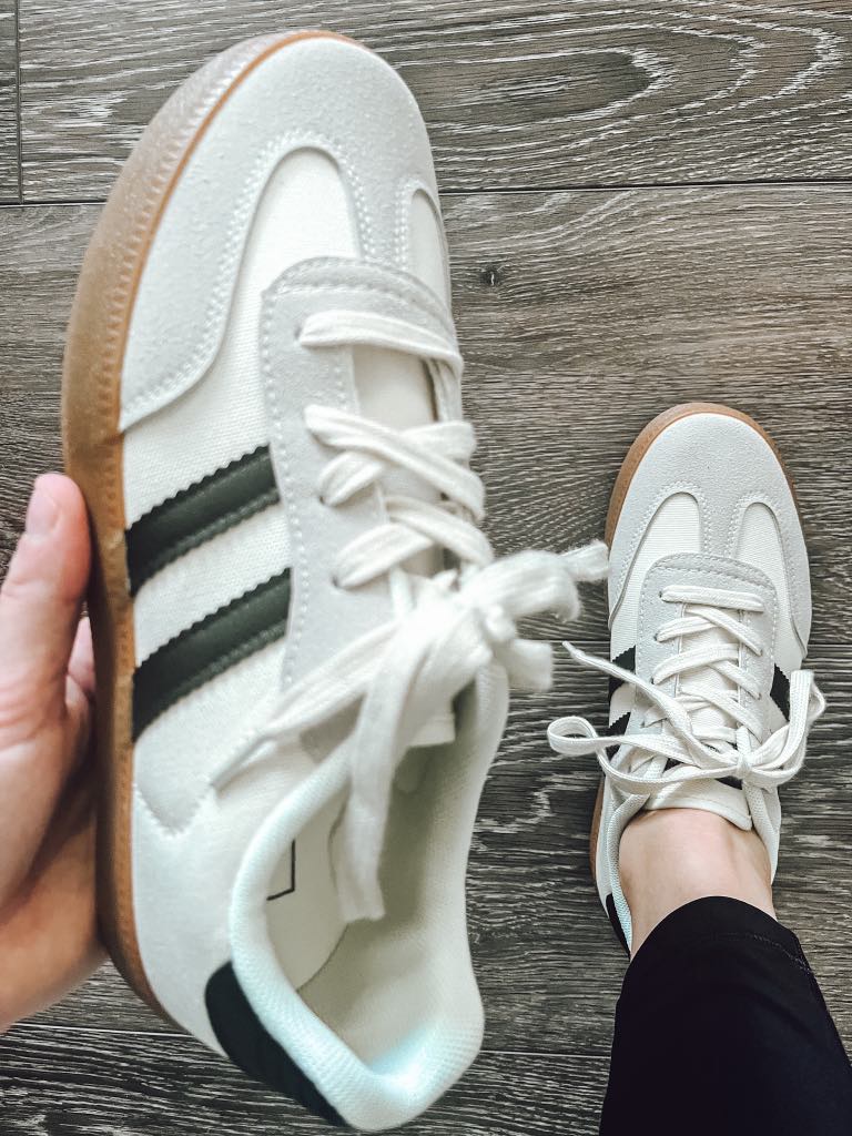 PREORDER: Re-Run Stripe Sneaker- Adult   8.24.26