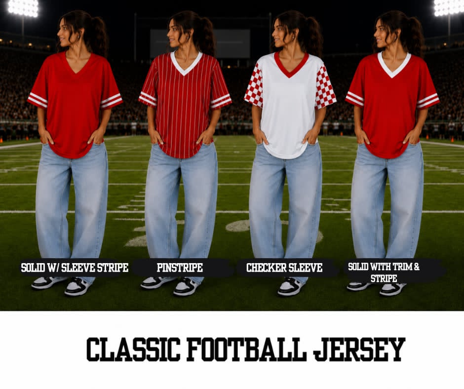 PREORDER: Custom Football Jersey 7.20.26