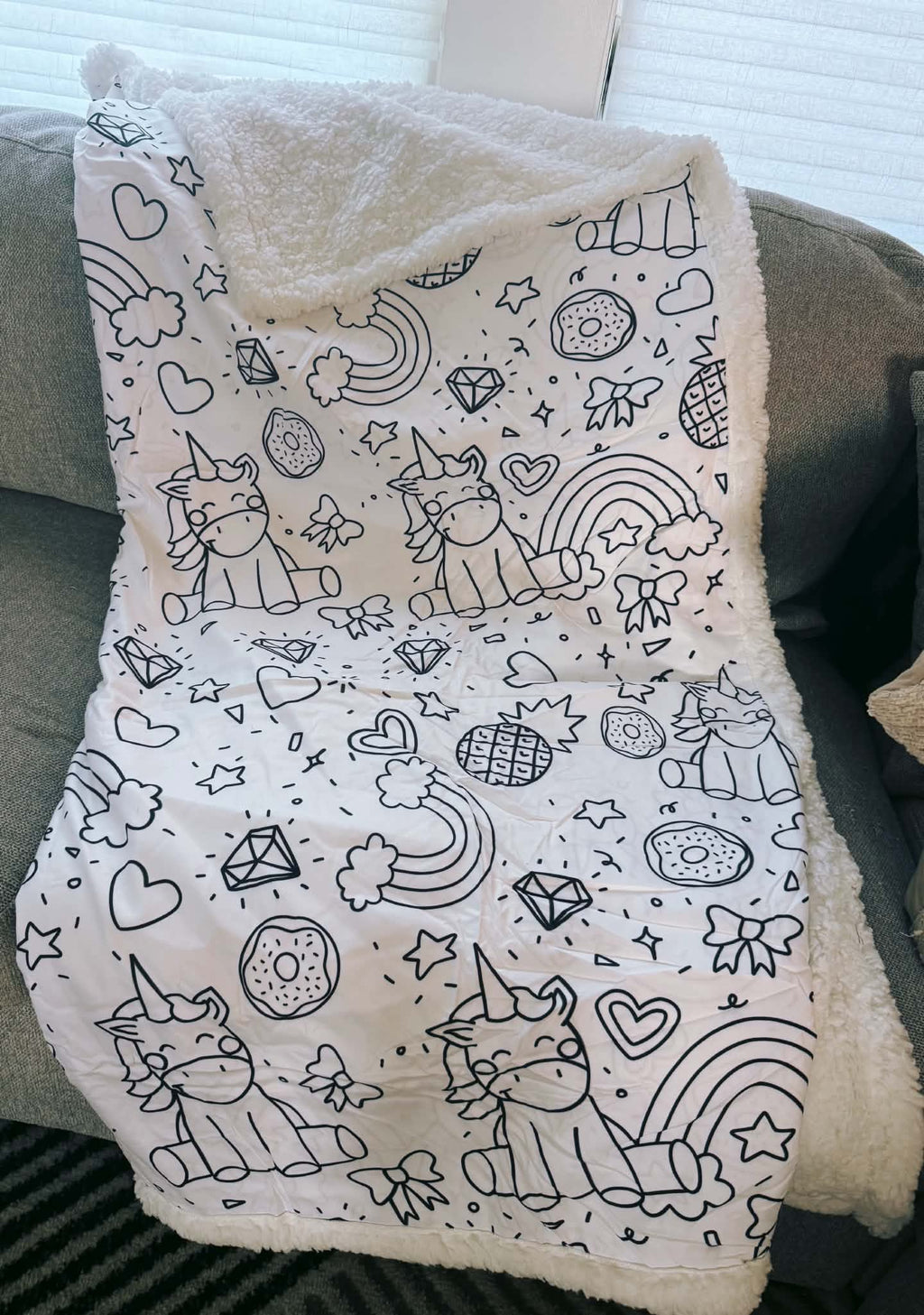 PREORDER: Custom Coloring Blanket (Upload YOUR Design) 8.3.26 OSYM