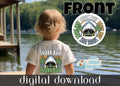 Shark PNG Toddler Boy Digital Design Beach Sublimation Design