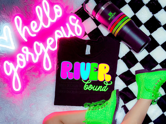 River PNG Summer Digital Design Sublimation Design
