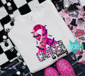 Cancer is Batty PNG Faux Embroidery Digital Design Mom Sublimation Design