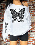Fly Away PNG Self Love Digital Design Mental Health Sublimation Design
