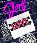 Love Sucks PNG Valentines Digital Design Checkered Sublimation Design