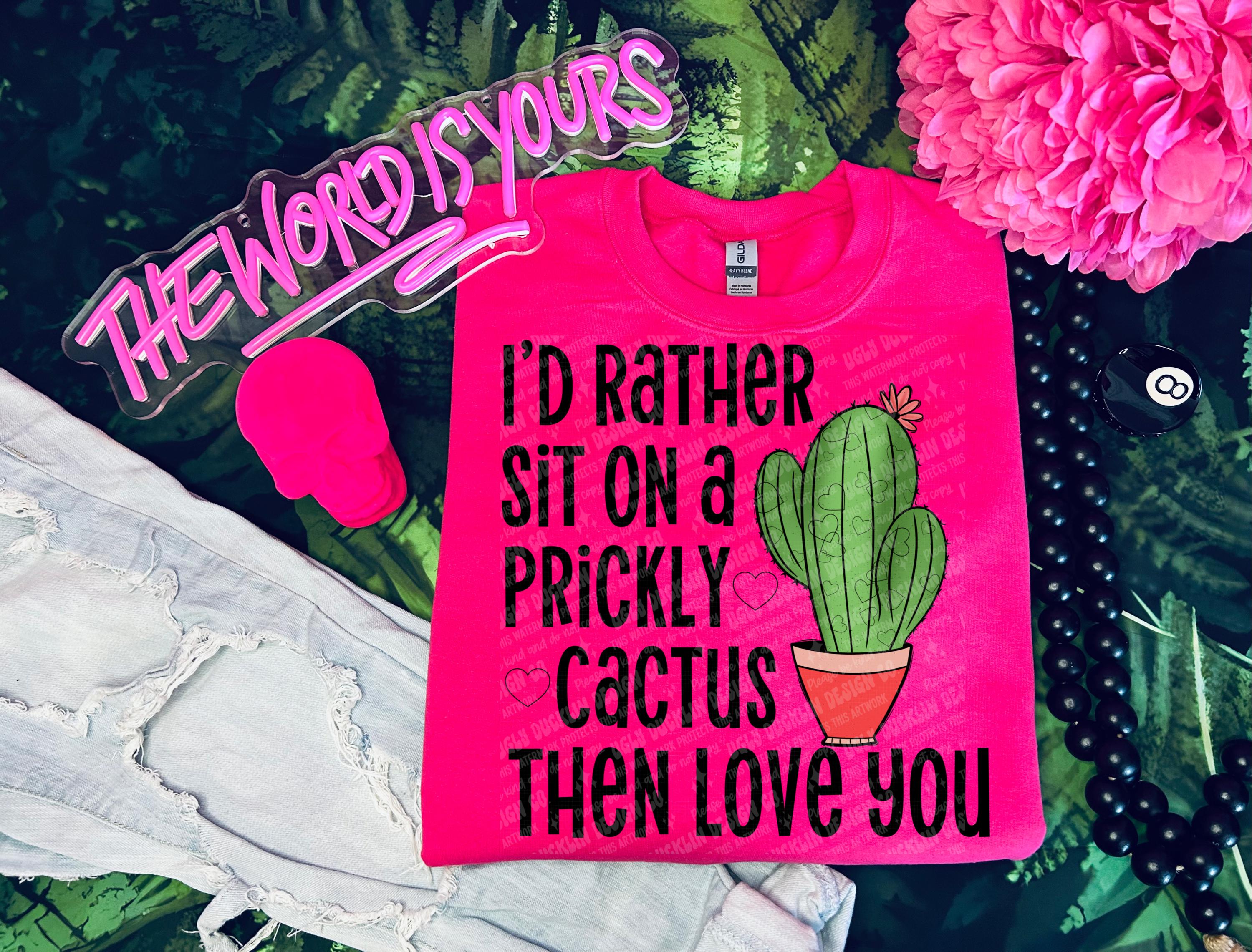 Snarky Valentines PNG Valentines Digital Download Cactus Sublimation