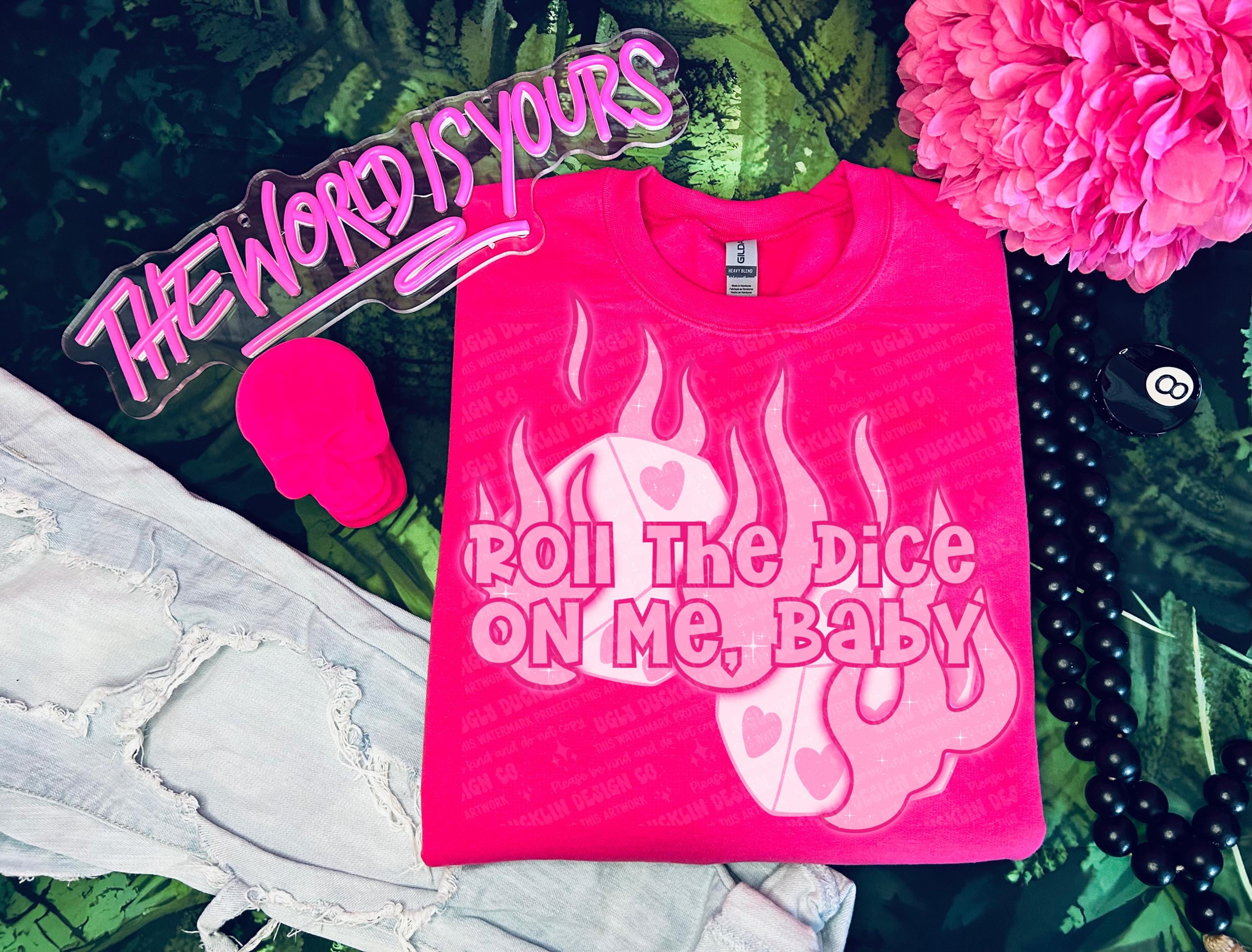 Roll the Dice PNG Valentines Digital Download Love Sublimation