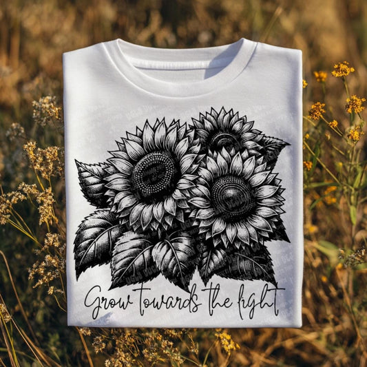 Grow Toward the Light PNG Self Love Digital Design Mental Health Sublimation Design