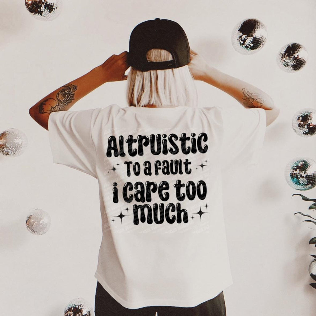 Altruistic PNG Self Love Digital Design Mental Health Sublimation Design