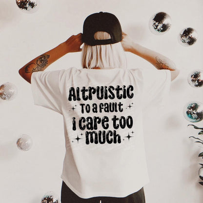 Altruistic PNG Self Love Digital Design Mental Health Sublimation Design