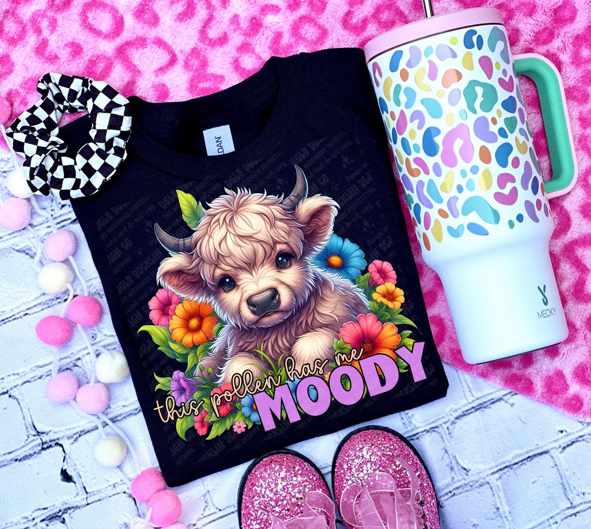 Allergies PNG Spring digital download Moody design